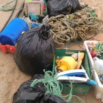 The usual suspects - fishing crates, line, nets and rope